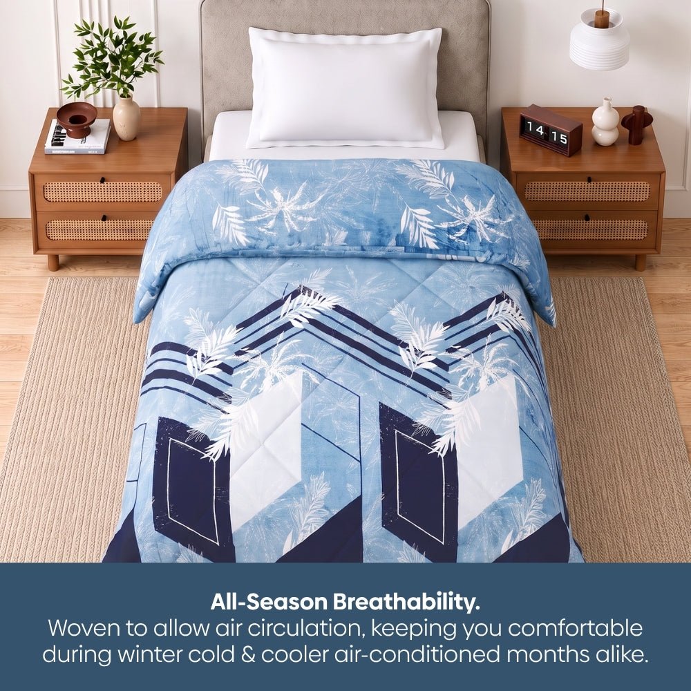 Frosted Fern, Cozy Winter Flannel Blanket - Flannel Blanket | haus & kinder