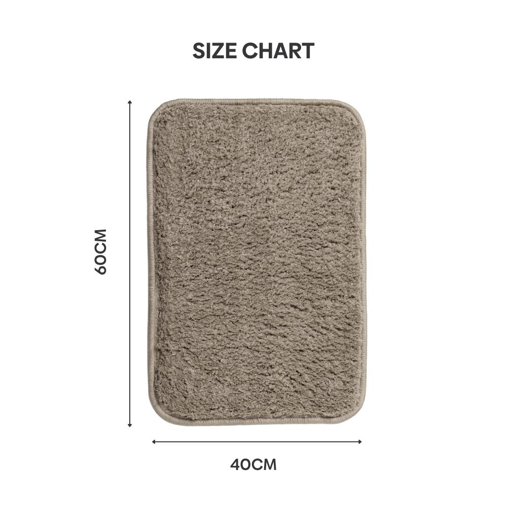 Plush Microfiber Solid Bathmat - Bathmat | haus & kinder