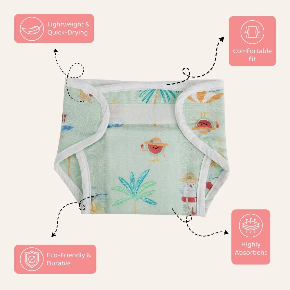 Tropical Twist : Pack of 3 Nappies