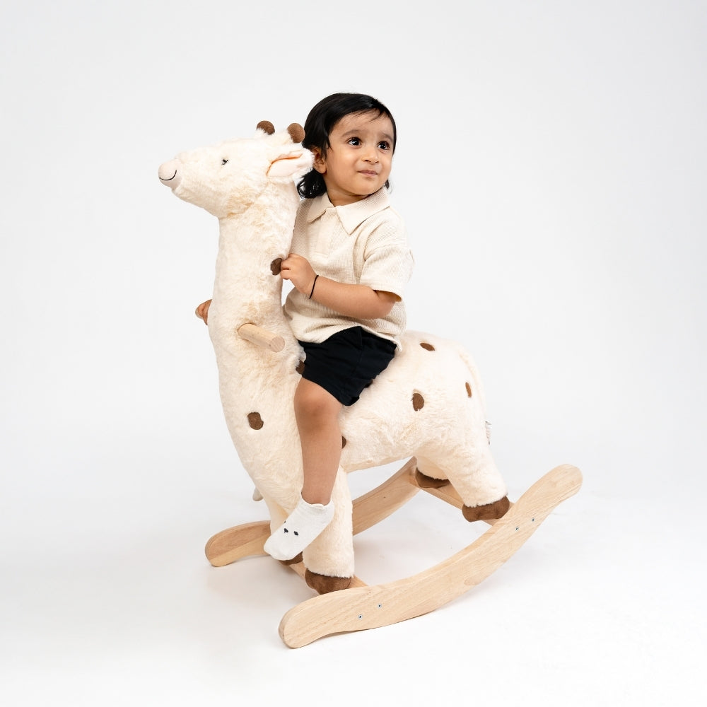 Baby Rocker- Stretchy, Toffee Beige