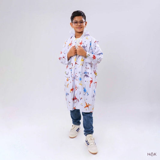 CR7 Storm Kids Printed Raincoat 6-10 yrs