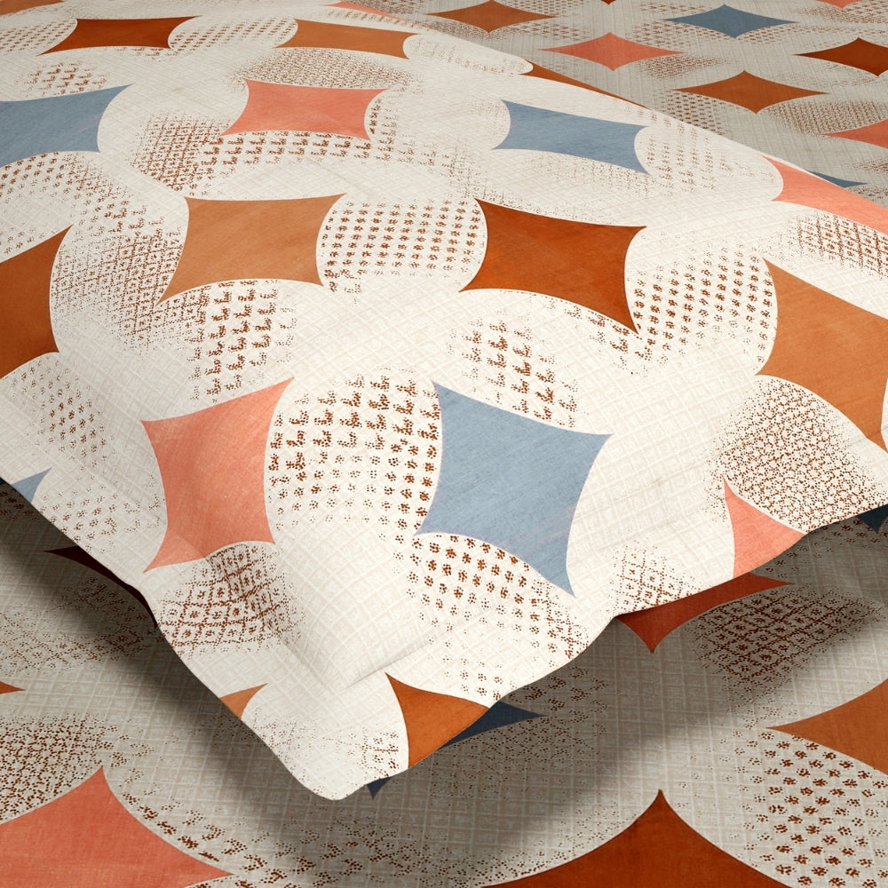 Desert Diamonds Single Size Bedsheet, 144 TC