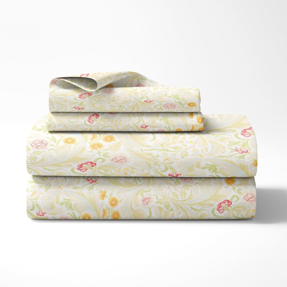 Ultra Soft Feel Bedsheet Set, Yellow Blossom Aura