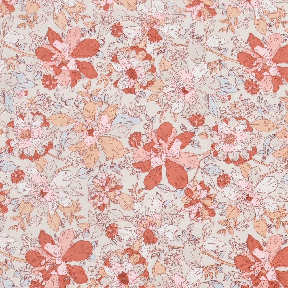 Ultra Soft Feel Bedsheet Set, Multicolor Lumenflora Print