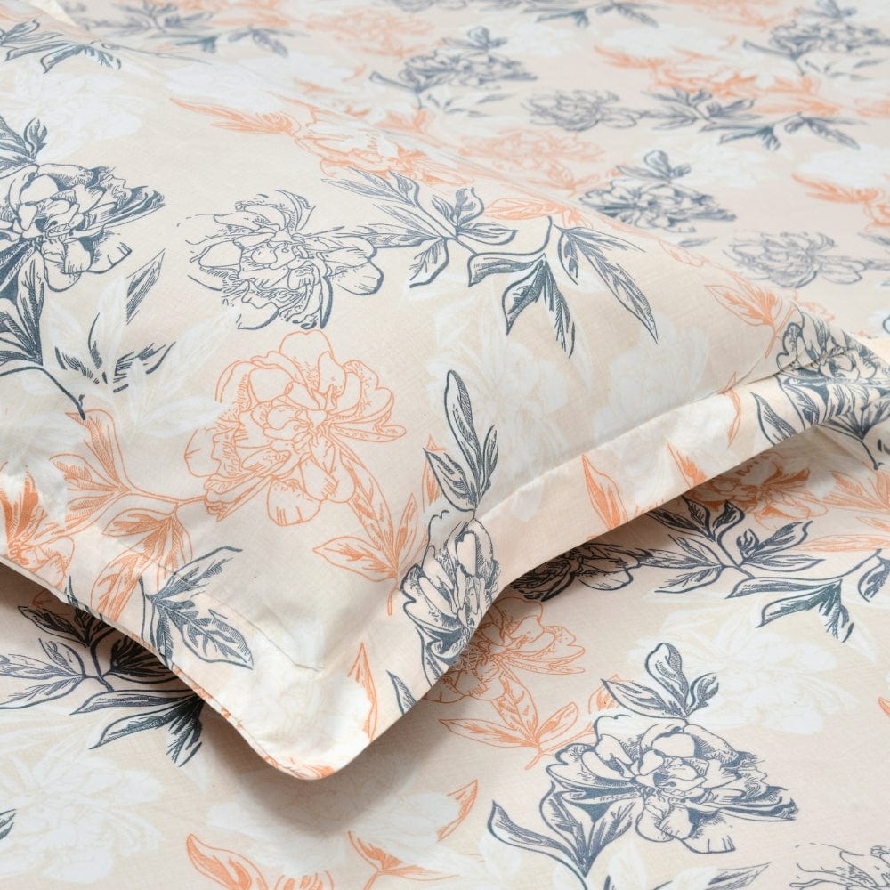 Ultra Soft Feel Bedsheet Set, Beige Verdelique Design