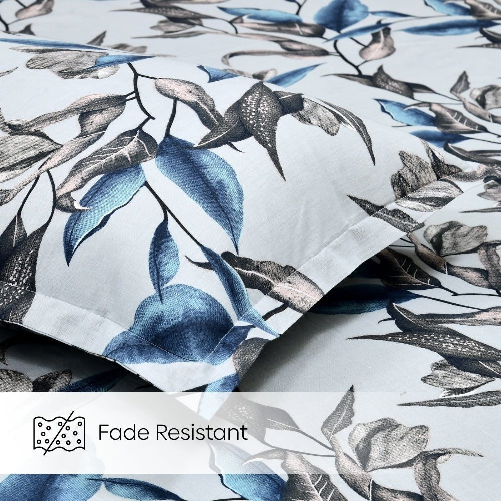 Florence Grove 100% Cotton Double Flat Bedsheet, 144 TC - Bedsheets | haus & kinder