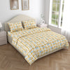 100% Combed Cotton 144 TC Double Flat Bedsheet Iris Whisper