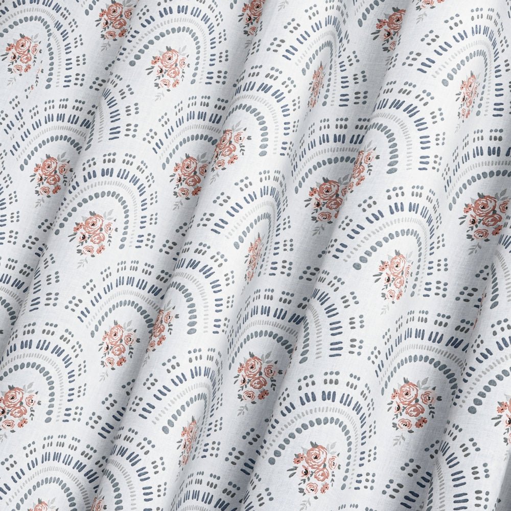 Ring Spun 100% Cotton Double Flat Bedsheet- Breezy Shell - Bedsheets | haus & kinder