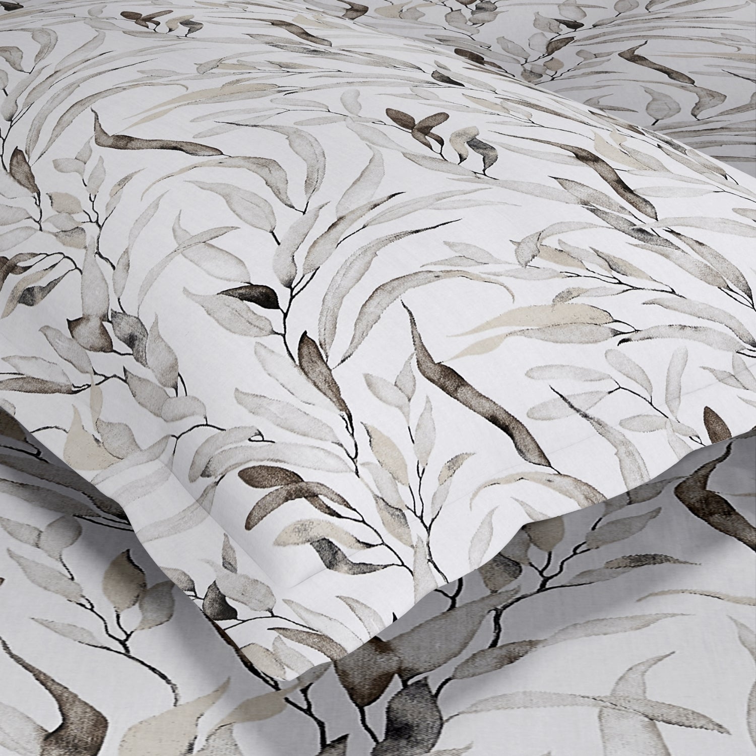 Whispering Willow 100% Cotton Double Flat Bedsheet, Blush Rose - 186 TC - Bedsheets | haus & kinder