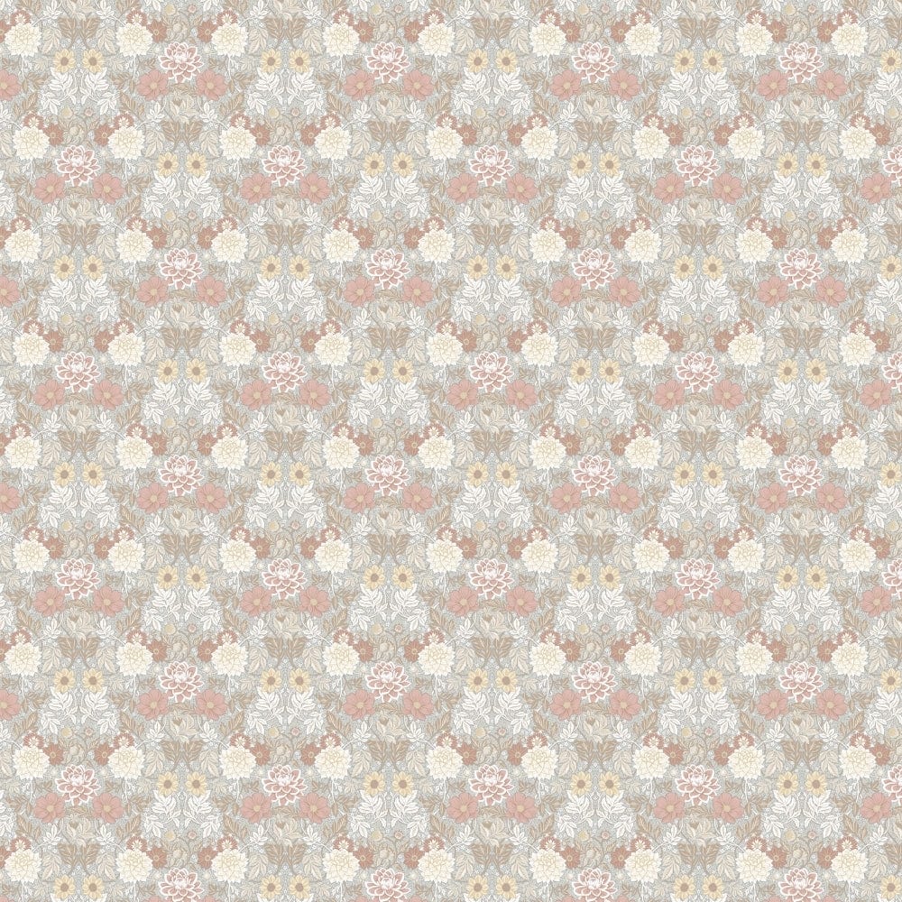 Boho Blossom 100% Cotton Double Size Bedsheet, 144 TC