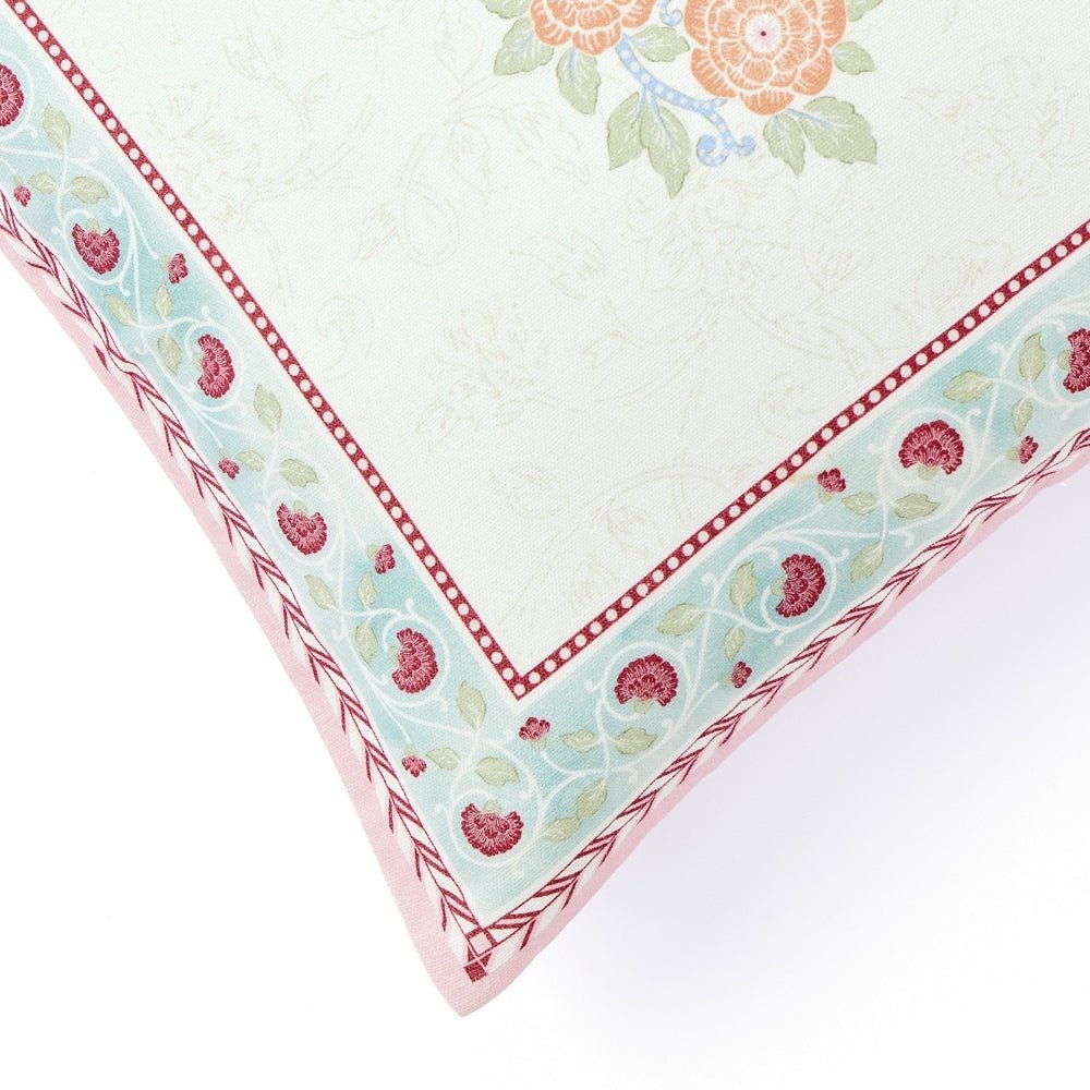 Orchid Courtyard Charm 100% Cotton Cushion Covers, Pack of 2 - Cushion Covers | haus & kinder