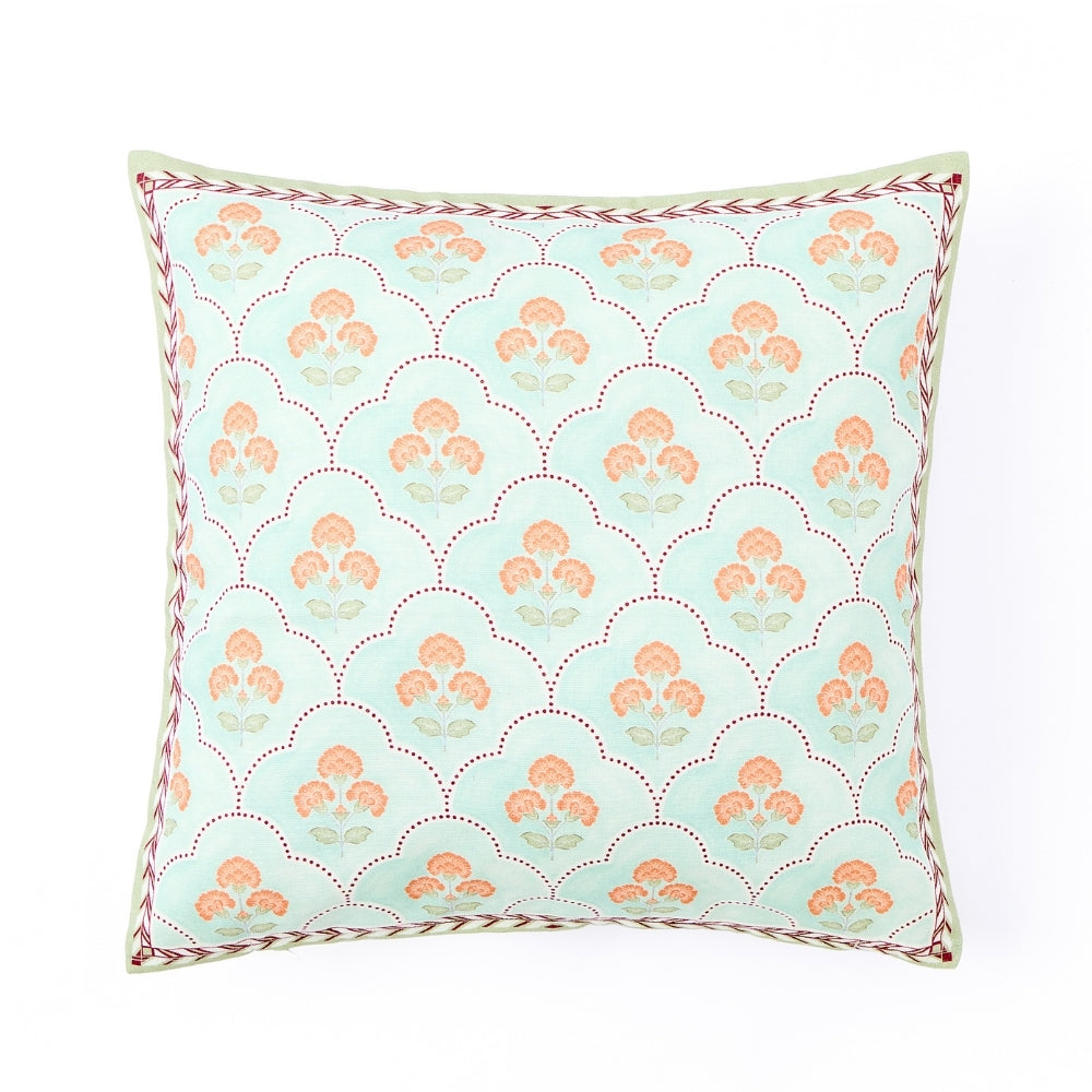 Blossom Court 100% Cotton Cushion Covers, Pack of 3