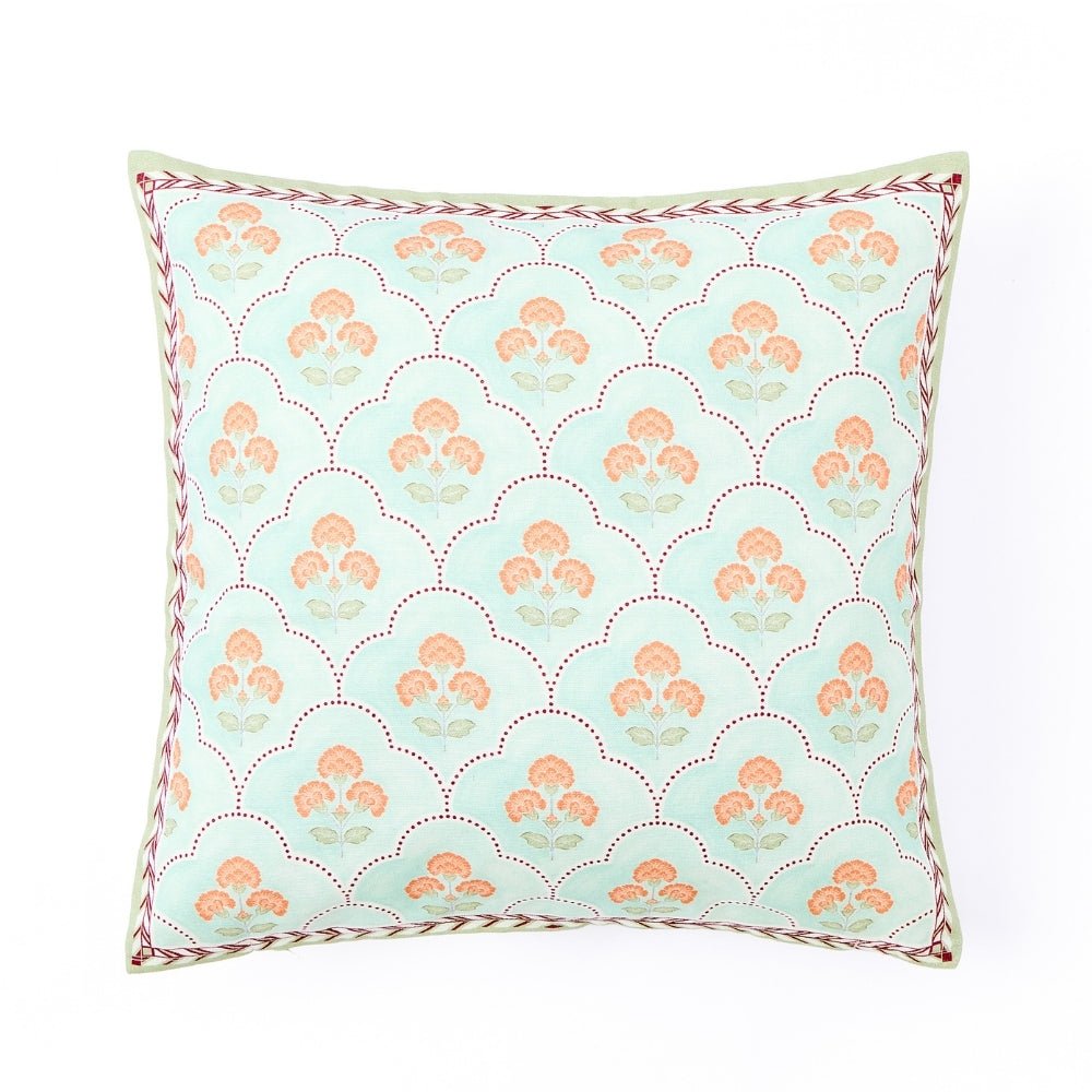 Blossom Court 100% Cotton Cushion Covers, Pack of 3 - Cushion Covers | haus & kinder