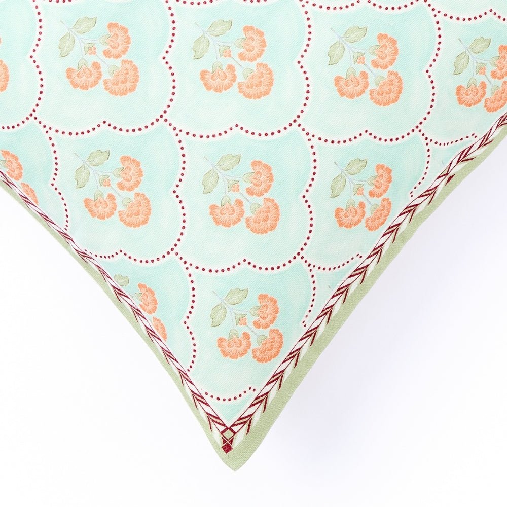 Blossom Court 100% Cotton Cushion Covers, Pack of 3 - Cushion Covers | haus & kinder