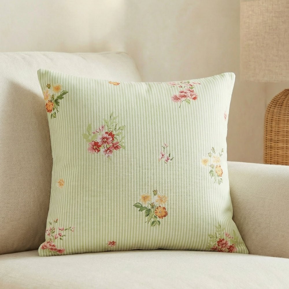 Bloom Reverie 100% Cotton Cushion Covers, Pack of 5 - Cushion Covers | haus & kinder