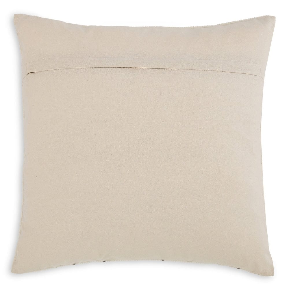 Embroidered Decorative Cushion Cover, Blush Bloomscape (Coral)