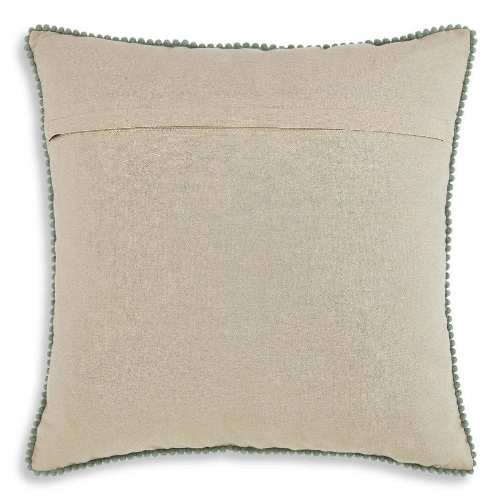 Embroidered Decorative Cushion Cover, Golden Bloom