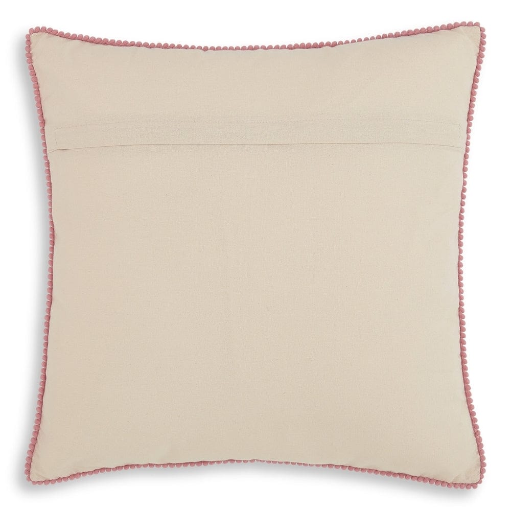 Embroidered Decorative Cushion Cover, Tropical Plumage