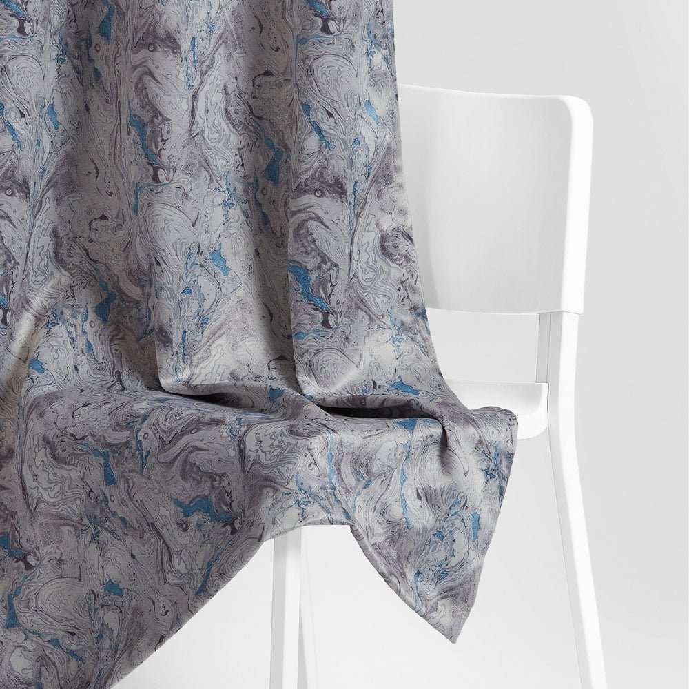 Blackout Digital Printed Pack Of 2 Curtain, Grey - Blackout Curtains | haus & kinder