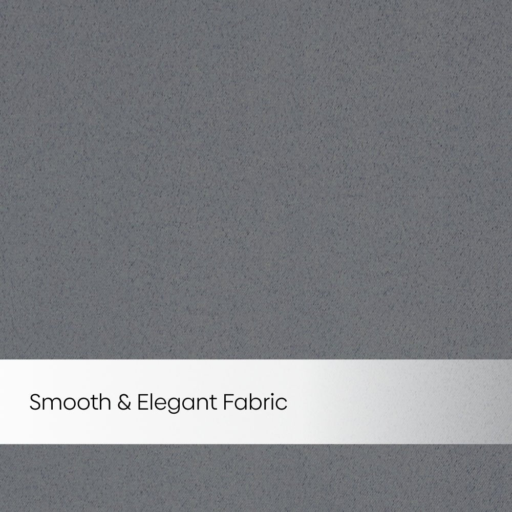 Blackout Solid Essential Drape Pack Of 2 Curtain, Cloud Grey - Blackout Curtains | haus & kinder