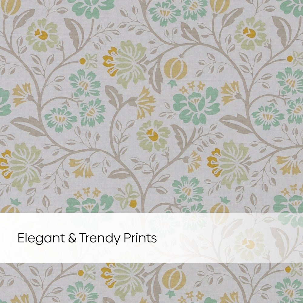 Cotton Printed Pack Of 2 Curtain Rosaline Multicolor - Cotton Printed Curtains | haus & kinder