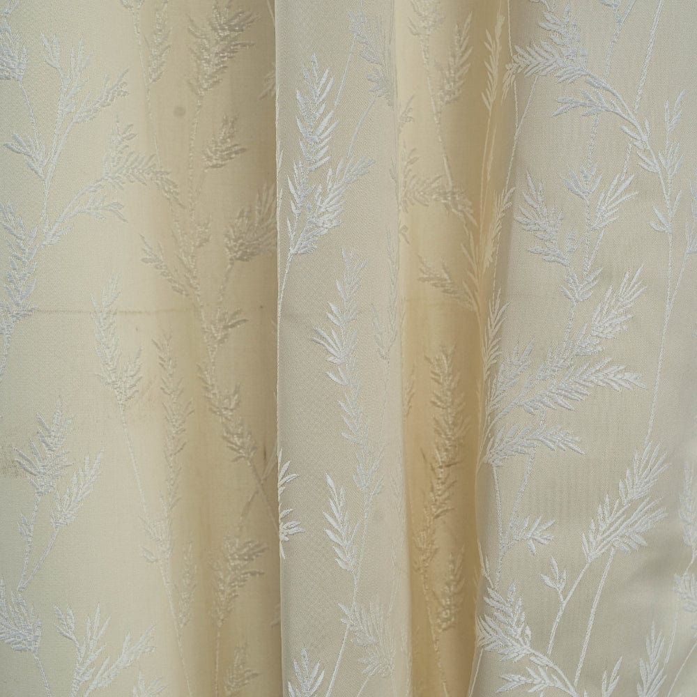 Whispering Willows Curtain Set, Champange