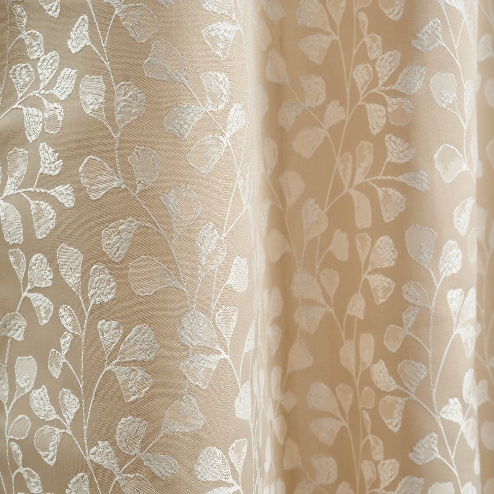 Ginkgo Serenity Curtain Set, Sand