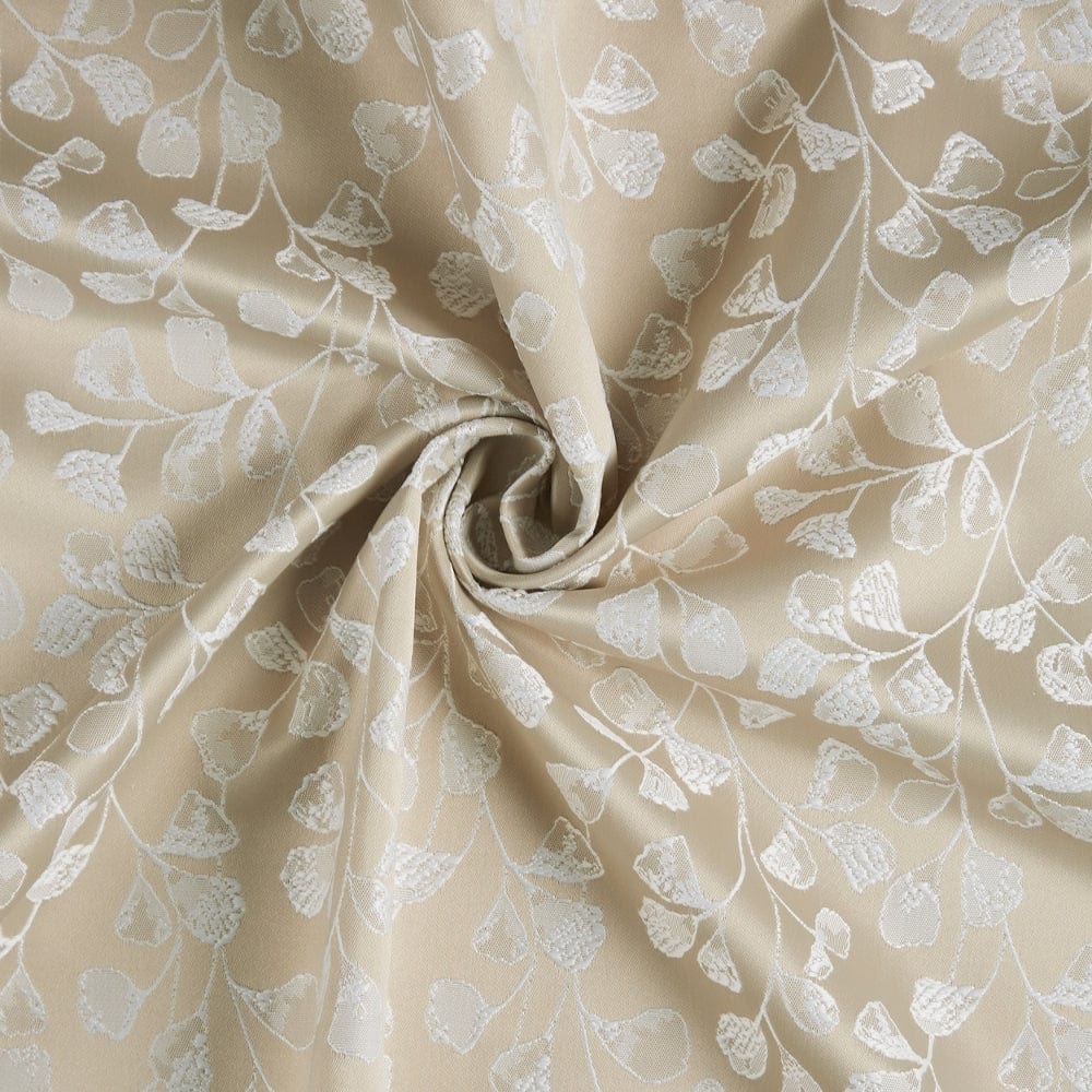 Ginkgo Serenity Curtain Set, Sand
