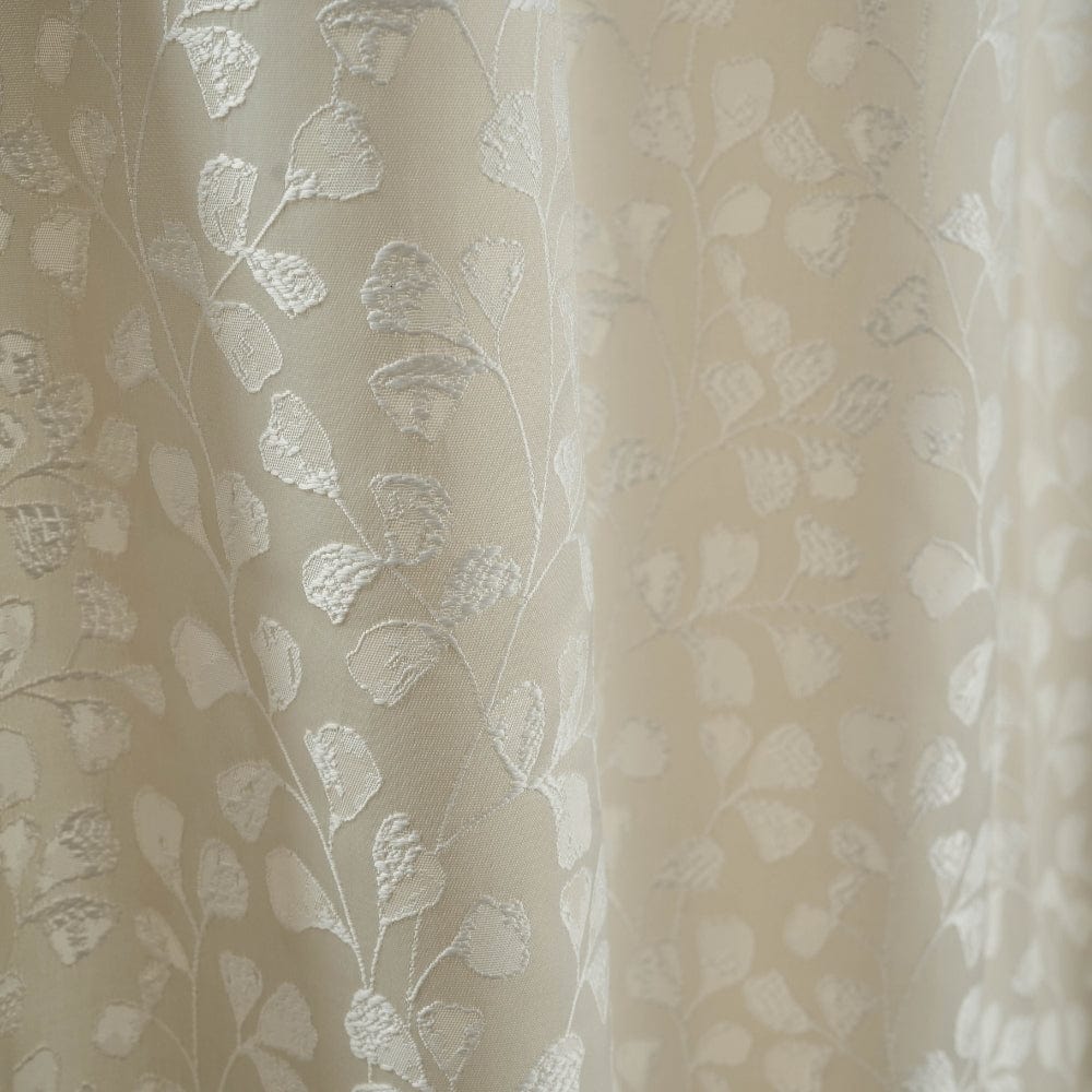 Ginkgo Serenity Curtain Set, Champange