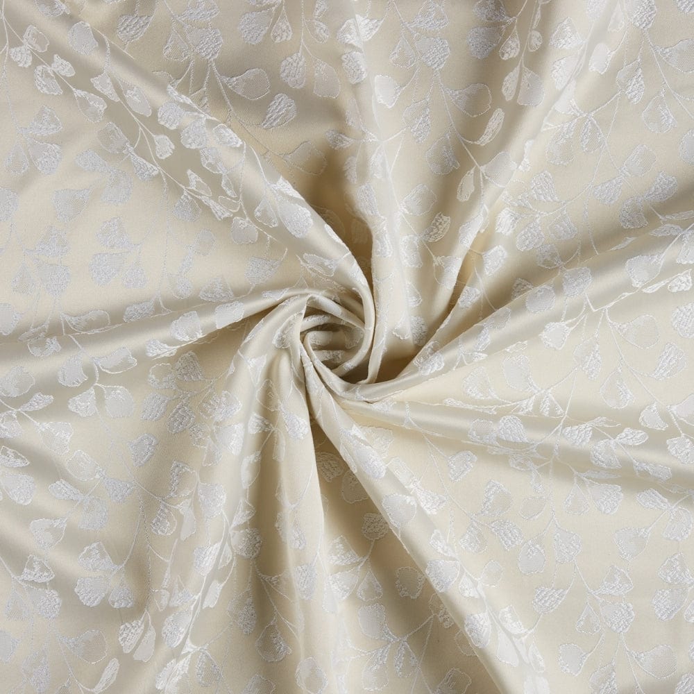 Ginkgo Serenity Curtain Set, Champange