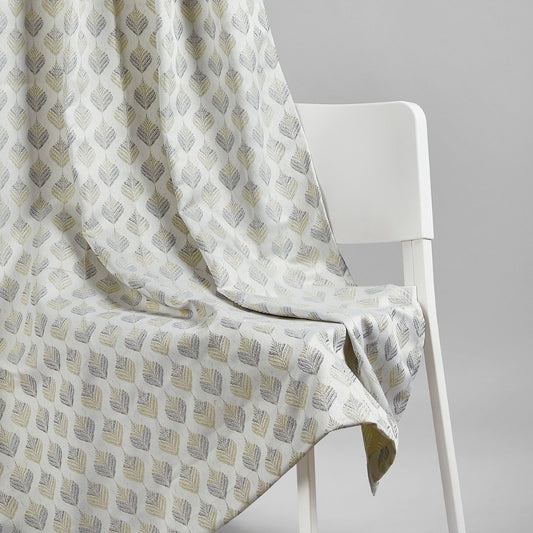 Polyester Jacquard  Curtains Silverleaf Harmony, Grey