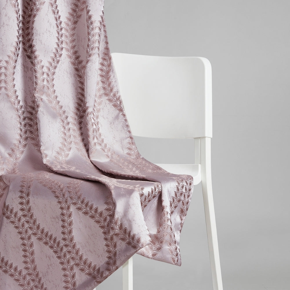Polyester Jacquard Curtain Sandvine Emboss, Sand