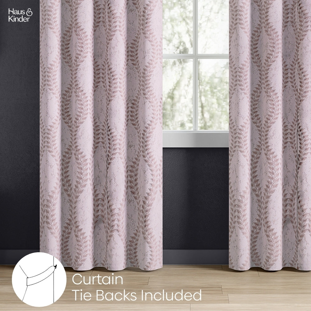 Polyester Jacquard Curtain Sandvine Emboss, Sand