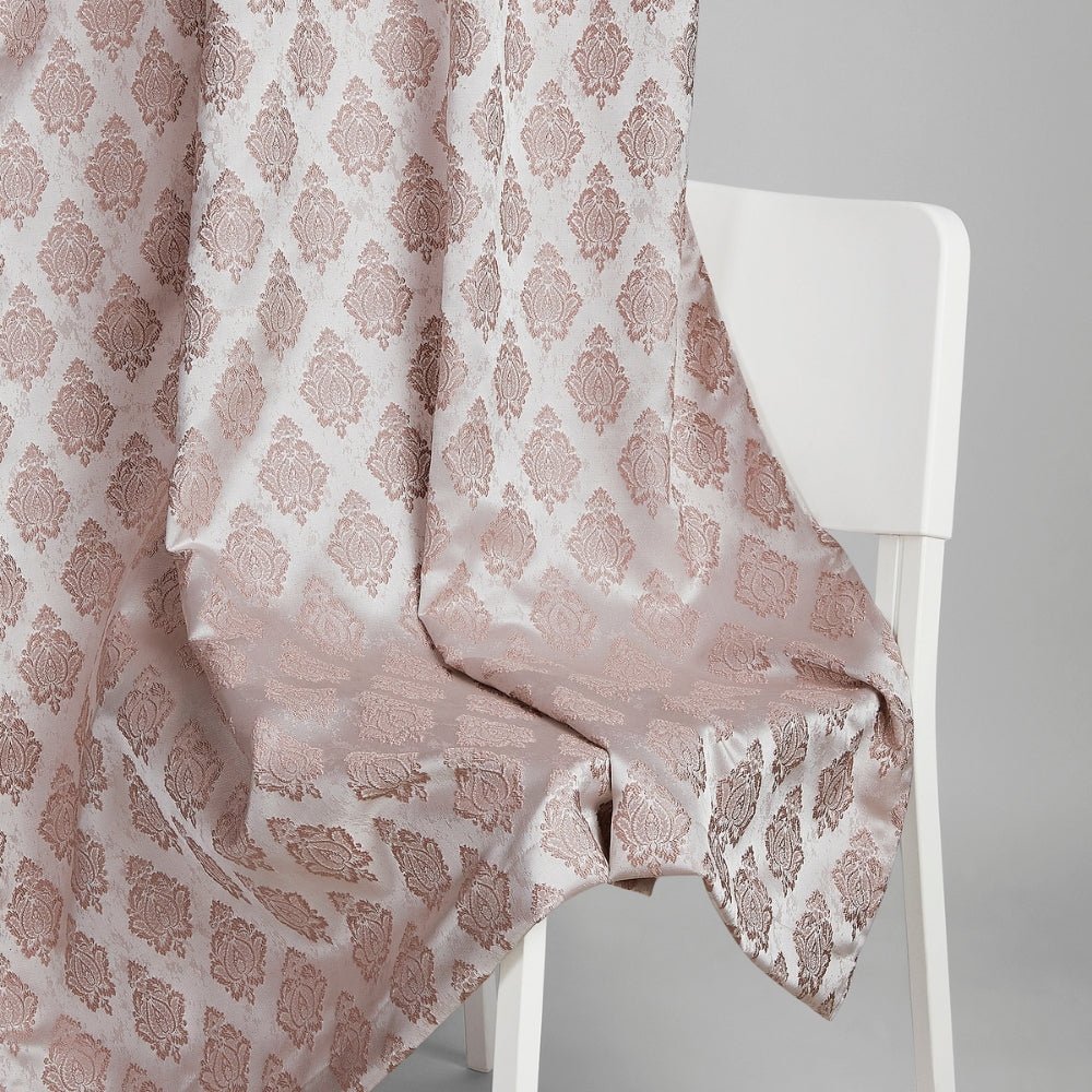 Polyester Jacquard Curtain Sandalwood Heritage, Sand - Jacquard Curtains | haus & kinder