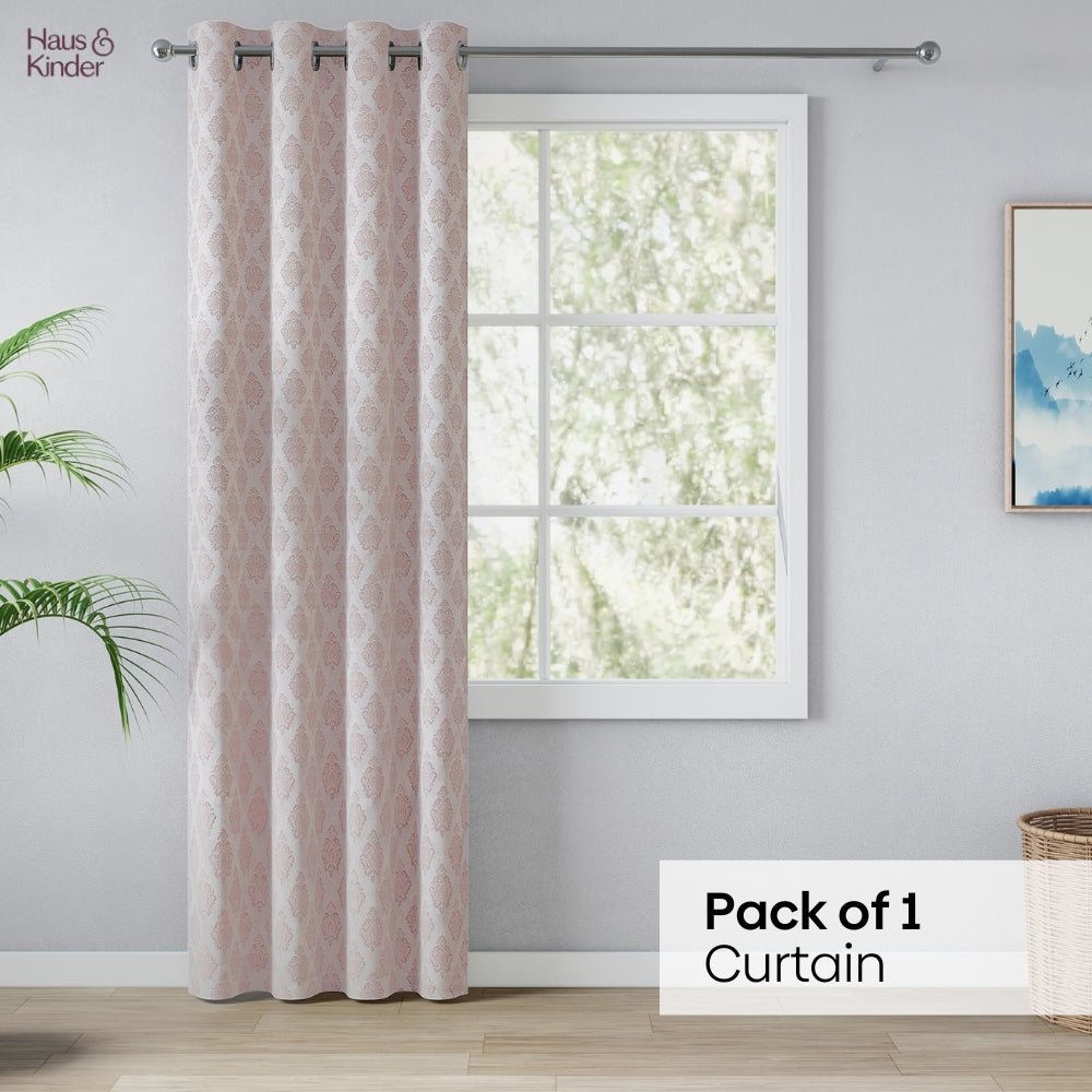 Polyester Jacquard Curtain Sandalwood Heritage, Sand - Jacquard Curtains | haus & kinder