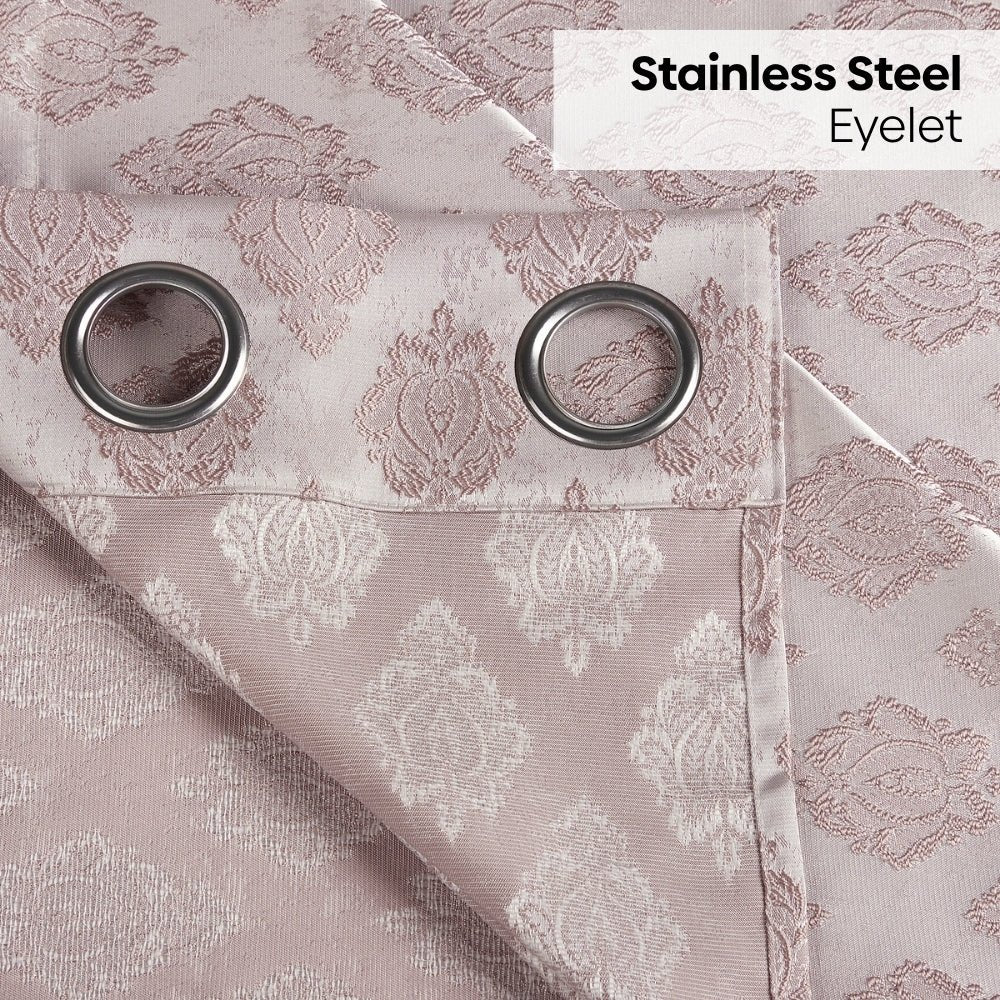 Polyester Jacquard Curtain Sandalwood Heritage, Sand - Jacquard Curtains | haus & kinder