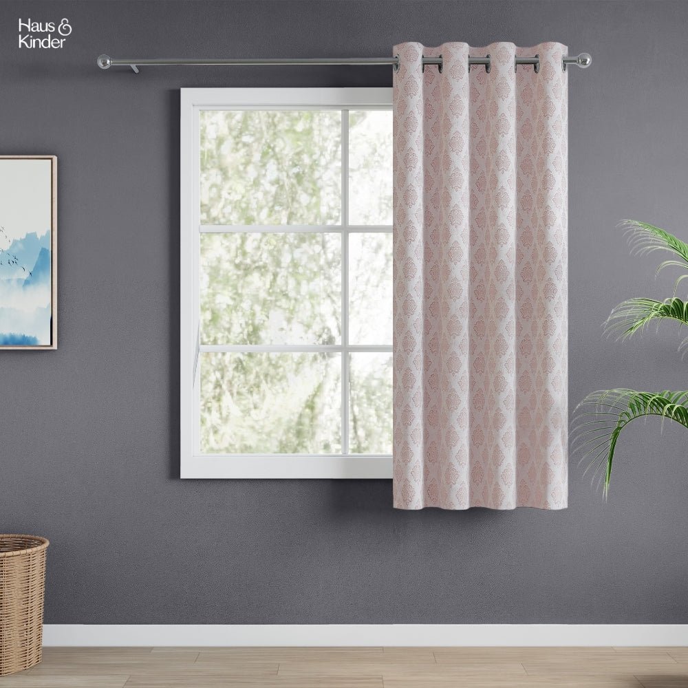 Polyester Jacquard Curtain Sandalwood Heritage, Sand - Jacquard Curtains | haus & kinder