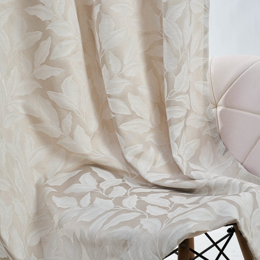 Botanic Hush Curtain, Pearl