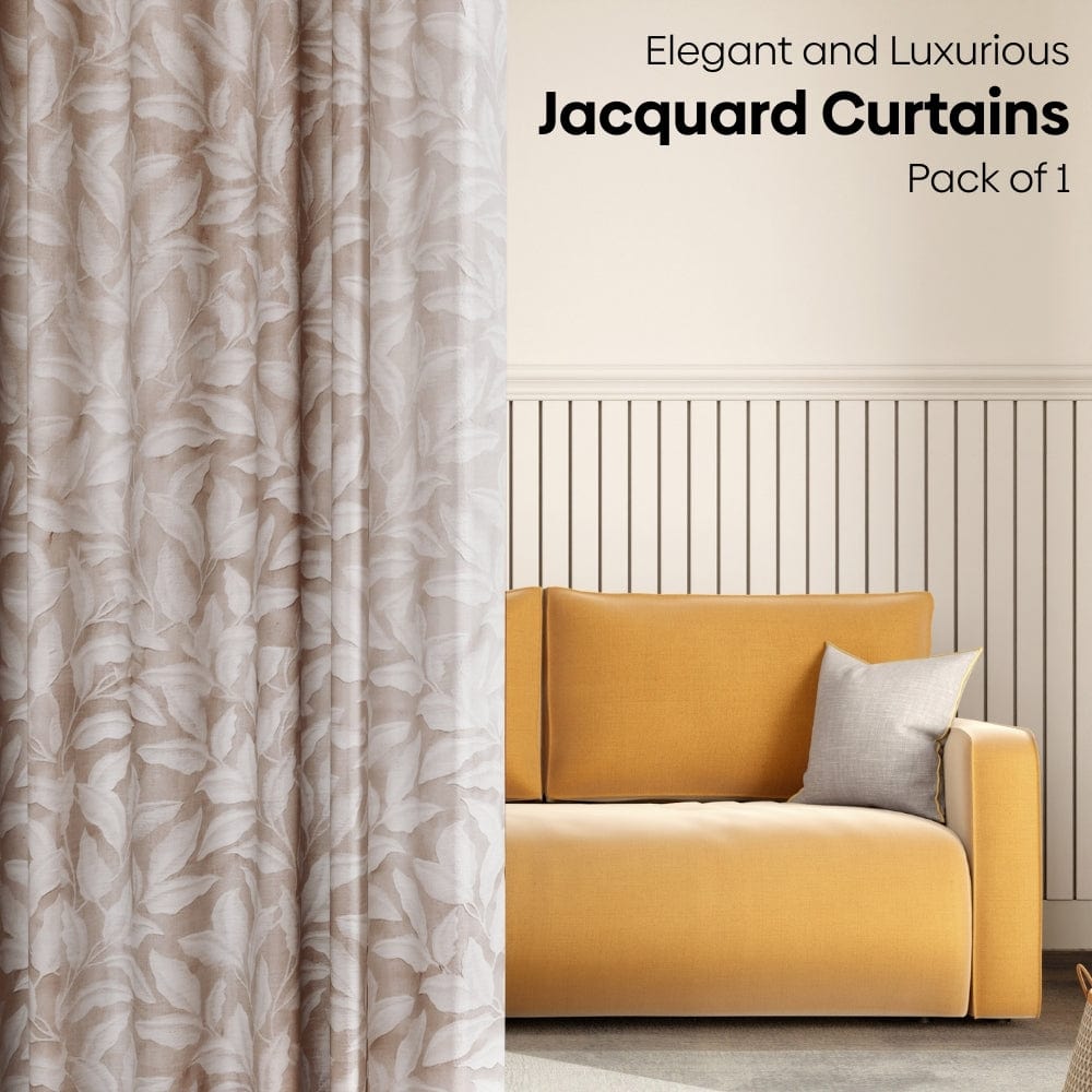 Botanic Hush Curtain, Slate