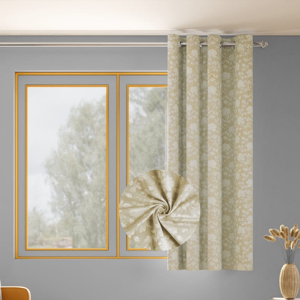 Château Rose Curtain, Ivory