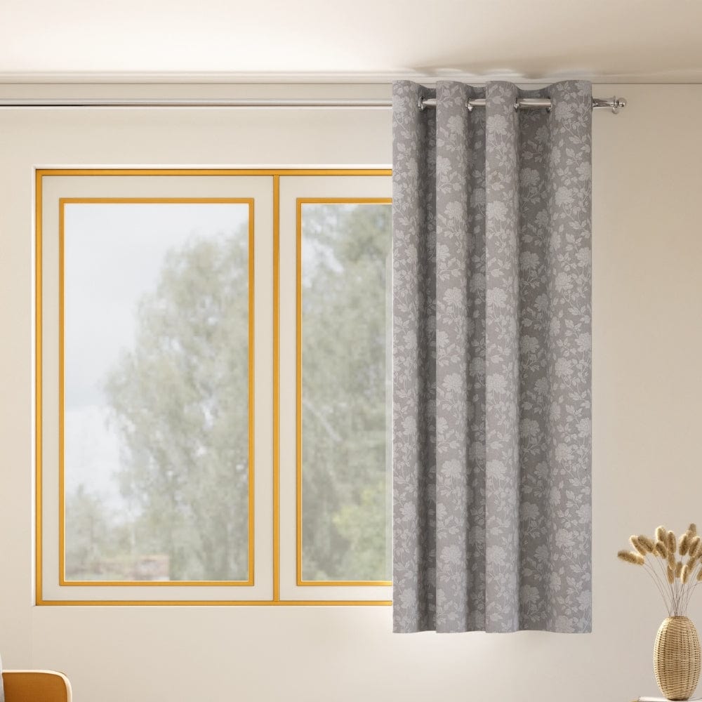 Château Rose Curtain Set, Moonbeam