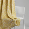Poly Cotton Jacquard  Window Curtains Lemon Vine Weave, Lemon
