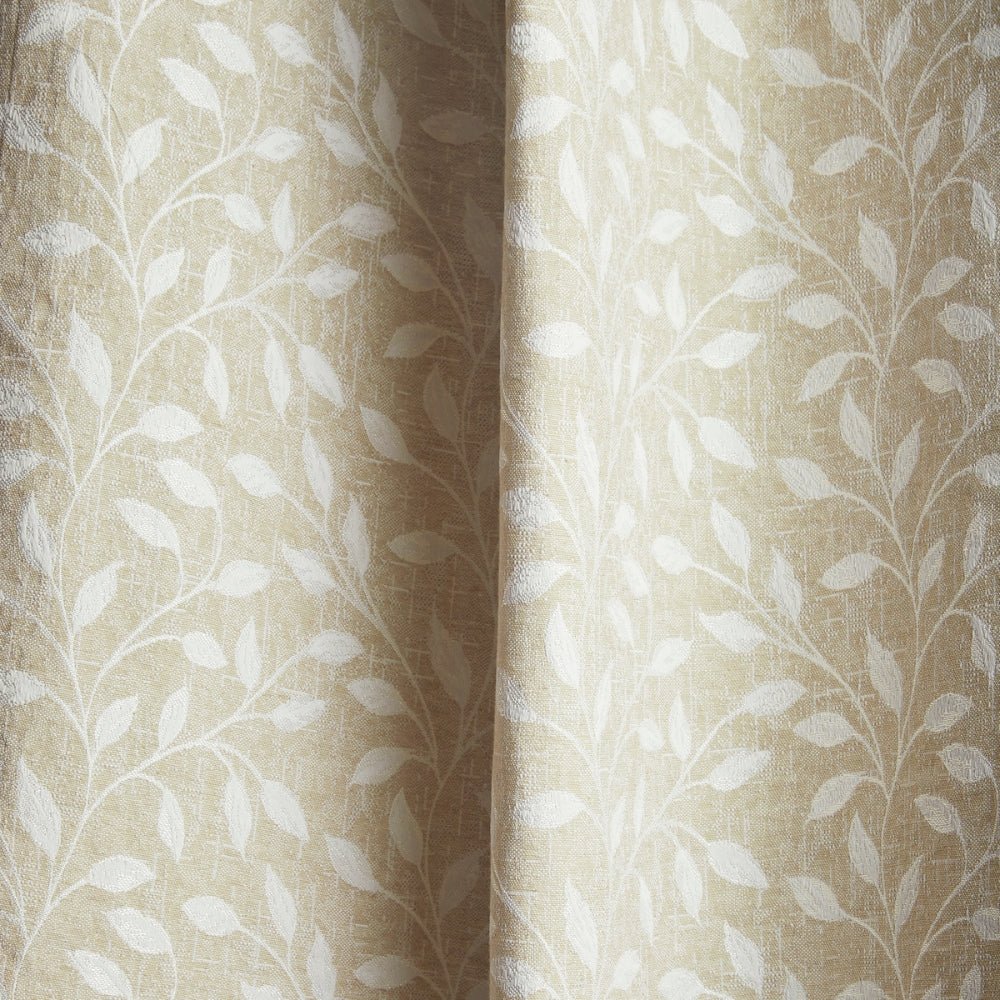 Polyester Jacquard Curtain Silken Branch, Fawn - Jacquard Curtains | haus & kinder