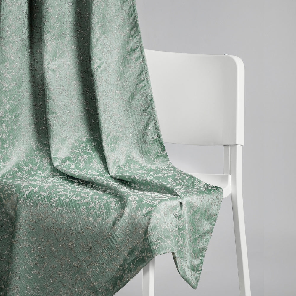 Polyester Jacquard  Window Curtains Ivy Breeze, Forest