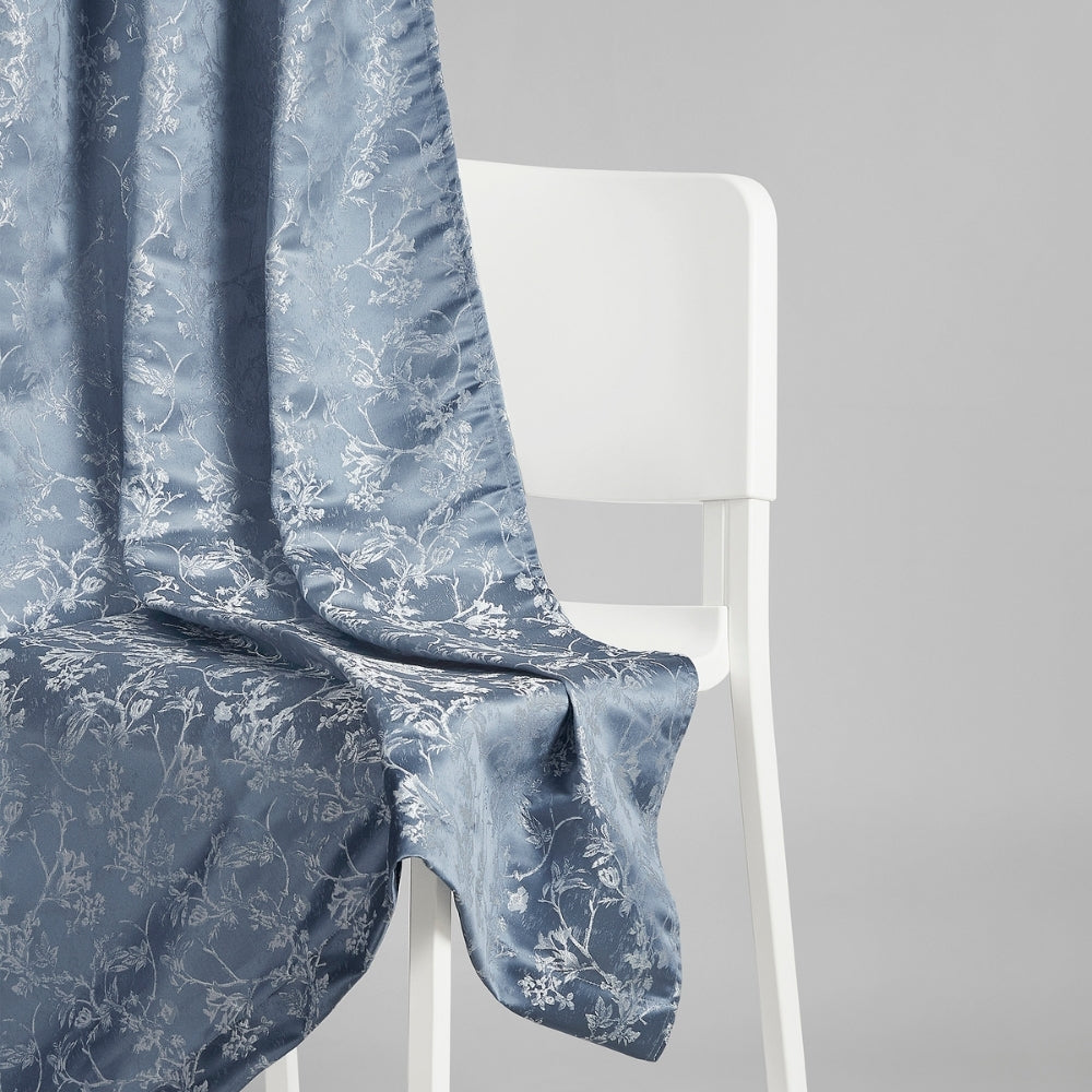 Polyester Jacquard Curtains Evening Grace, Grey