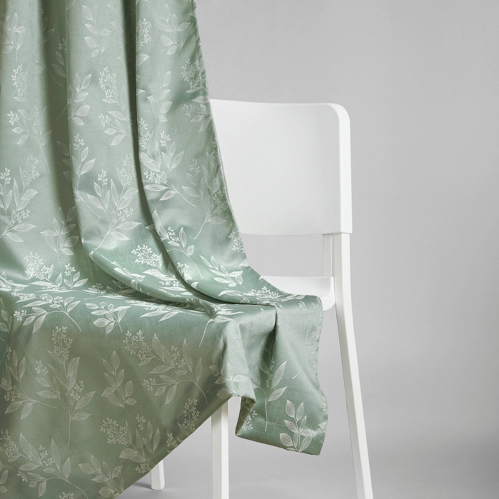 Polyester Jacquard Curtains Mint Grove, Mint