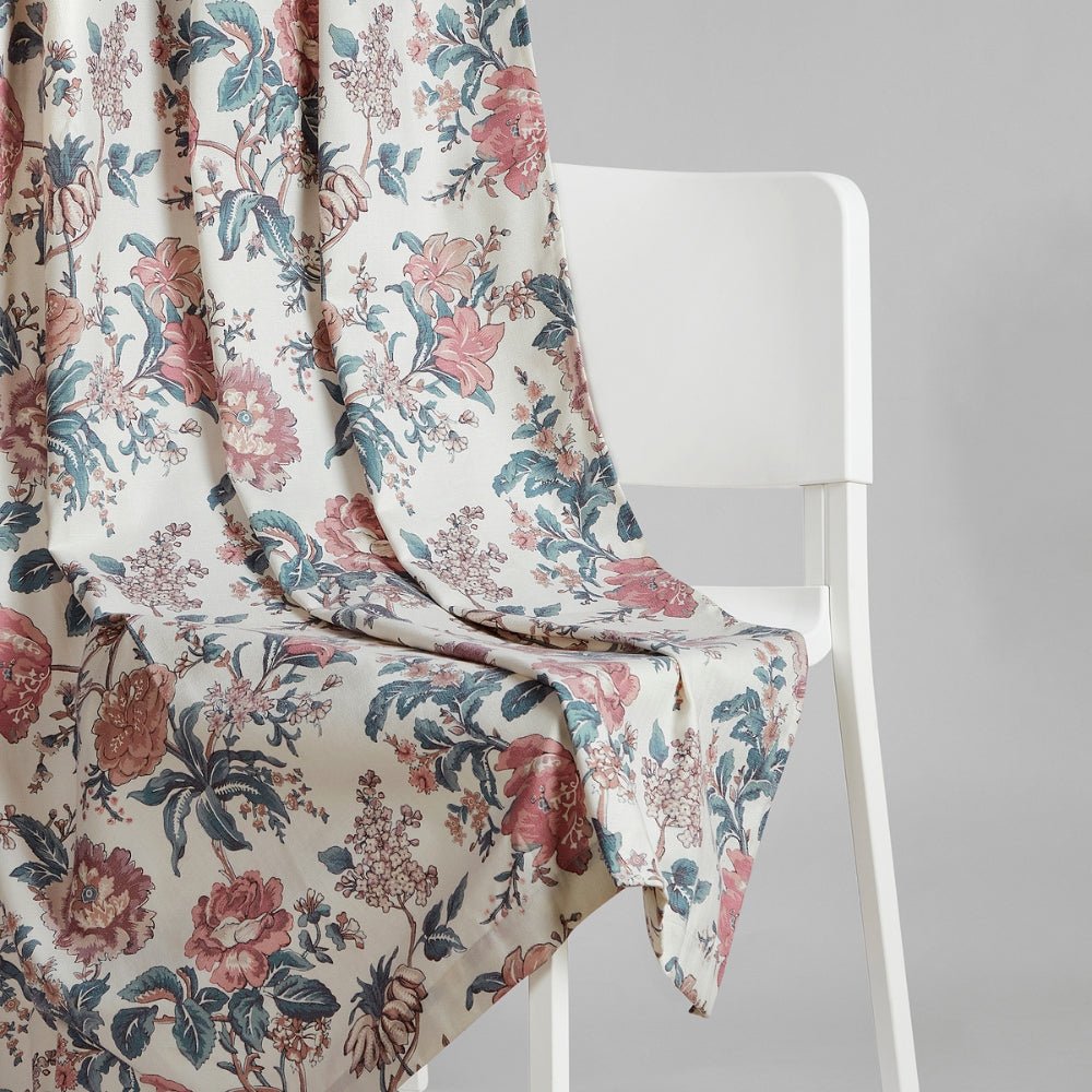 Poly Cotton Digital Printed Curtain Canyon Bloom, Multi - Digital Printed Curtains | haus & kinder