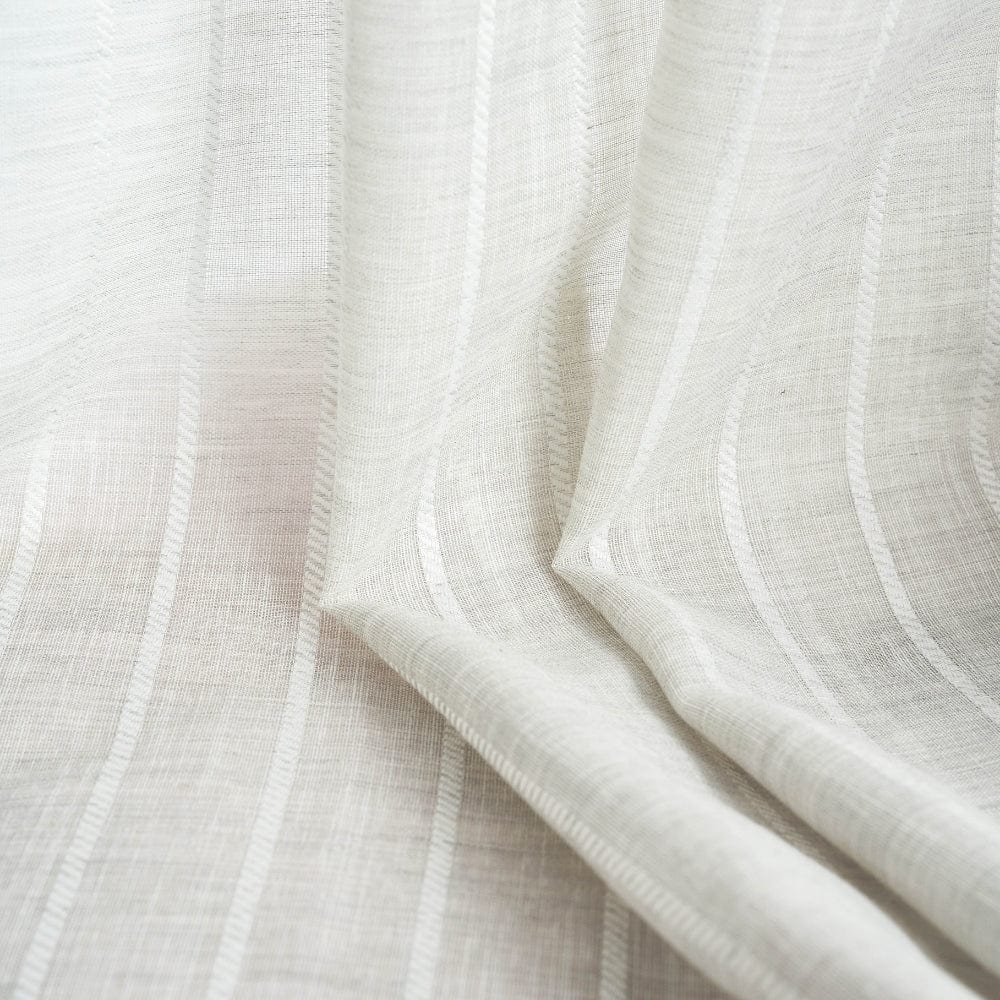 Linear Grace Curtain Set, Mist