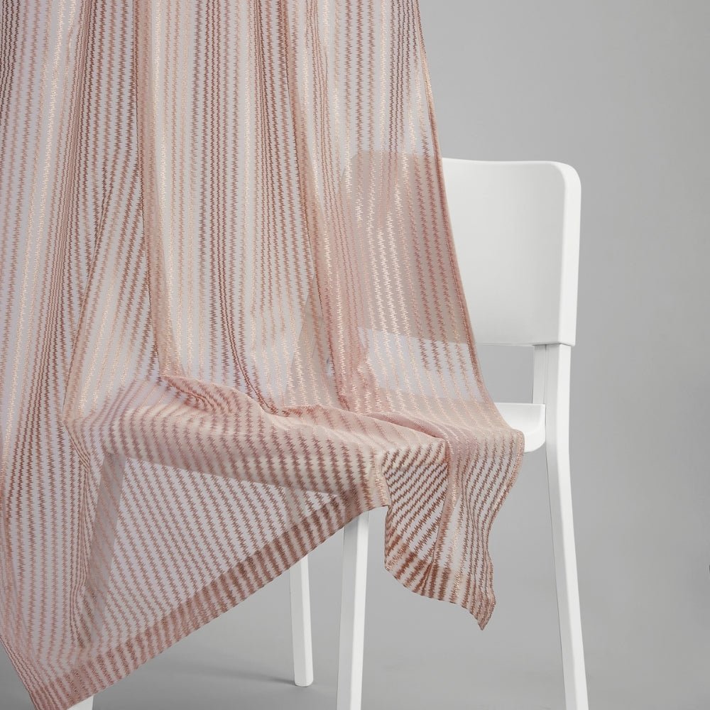 Polyester Jacquard Curtains Desert Blush, Blush - Jacquard Curtains | haus & kinder