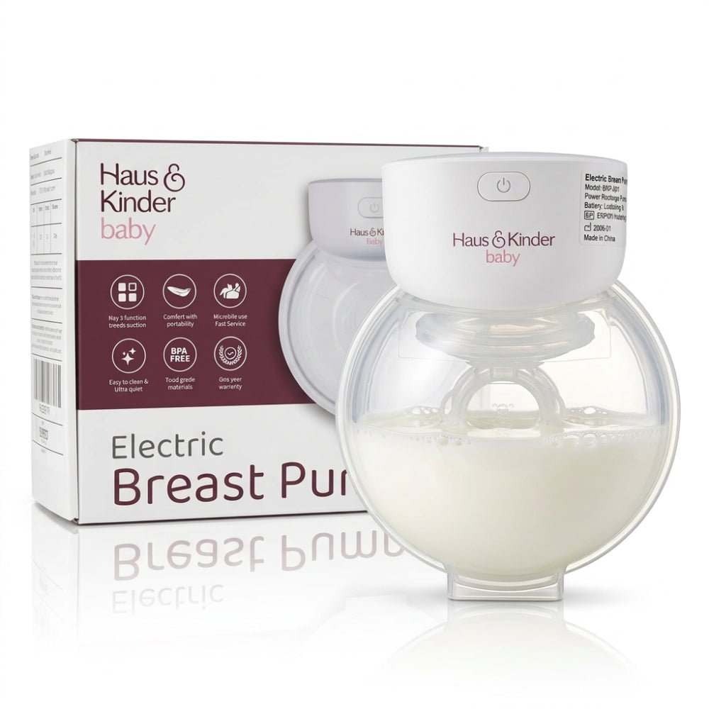 Electric Feeding Pump – Compact & Quiet - Feeding and Diapering | haus & kinder